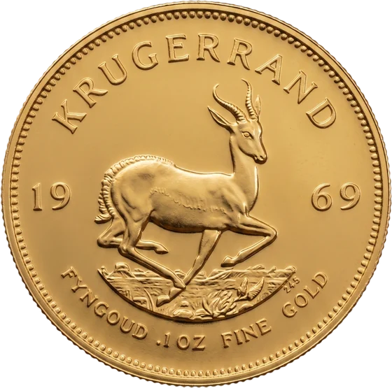 1 oz Krügerrand Goldmünze — Ankauf bei JASPERS in Heinsberg